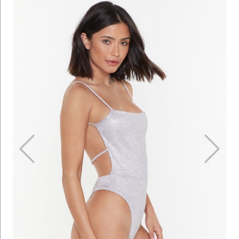 Nastygal glitter bodysuit